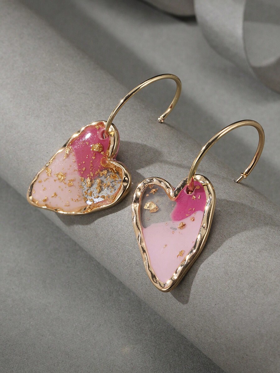 Flower Preservation Resin - 1 Pair Resin Preserved Flower Heart