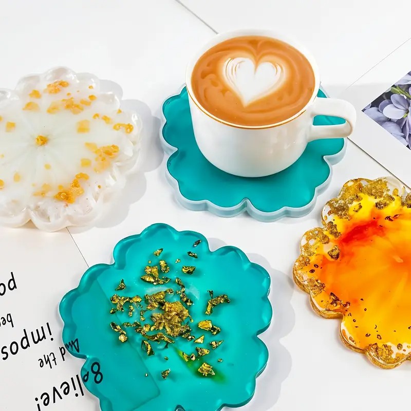 Geode Mold Silicone - diy sakura shaped resin mold -