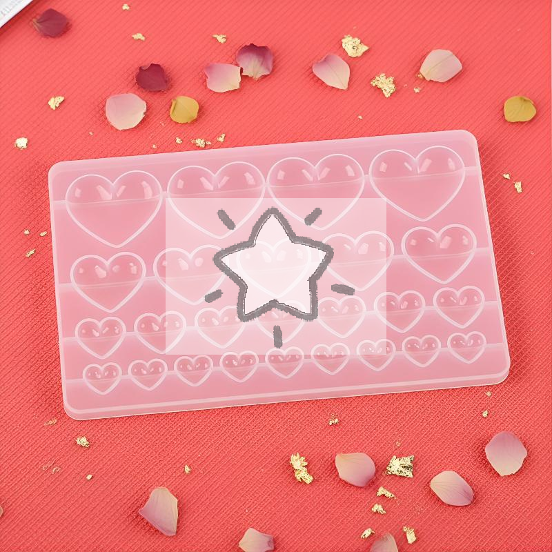 Resin Craft Workshop - Silicone Mold Heart Shape Pendant 3