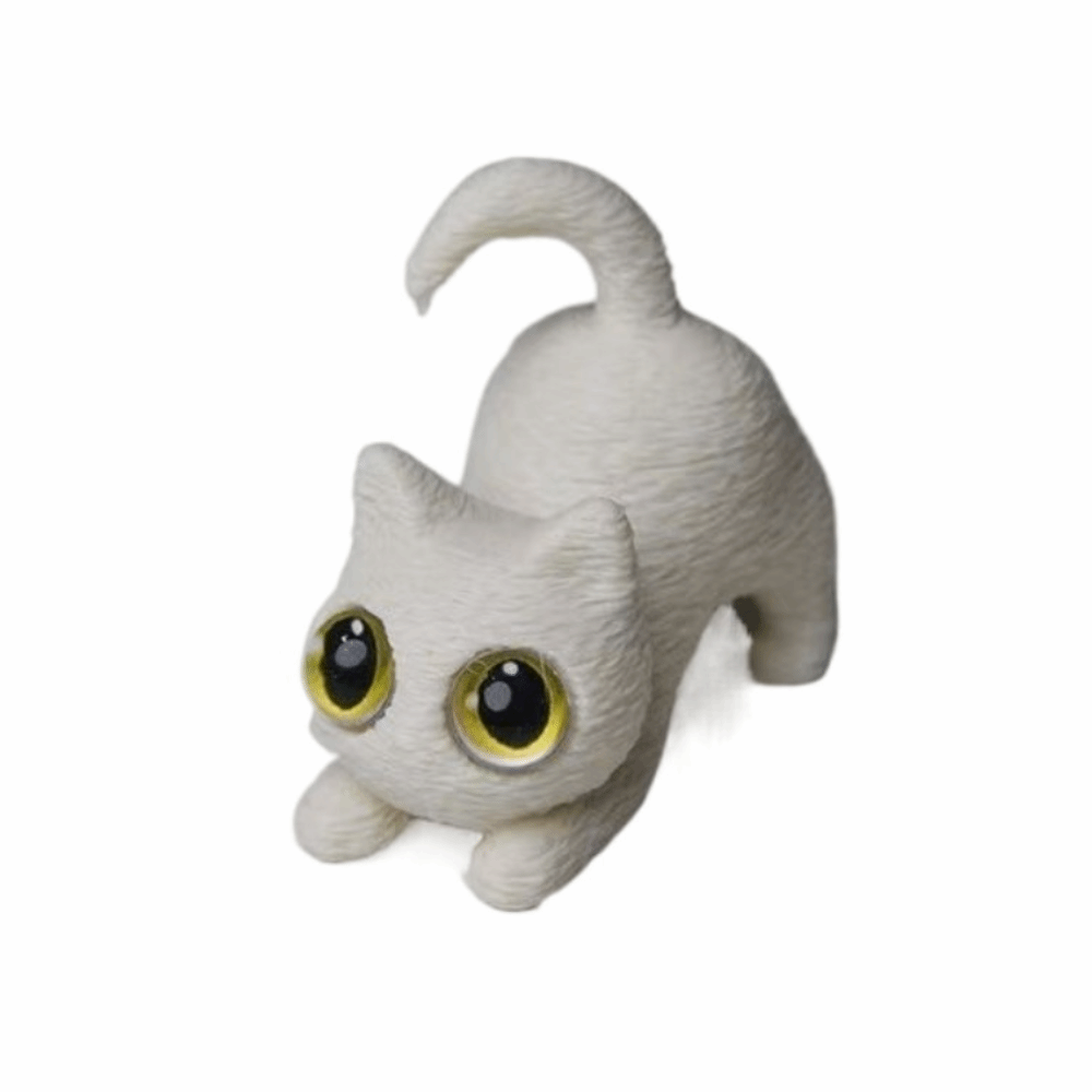 Resin Craft Ideas - PLA Halloween Cat Anime Figure Model