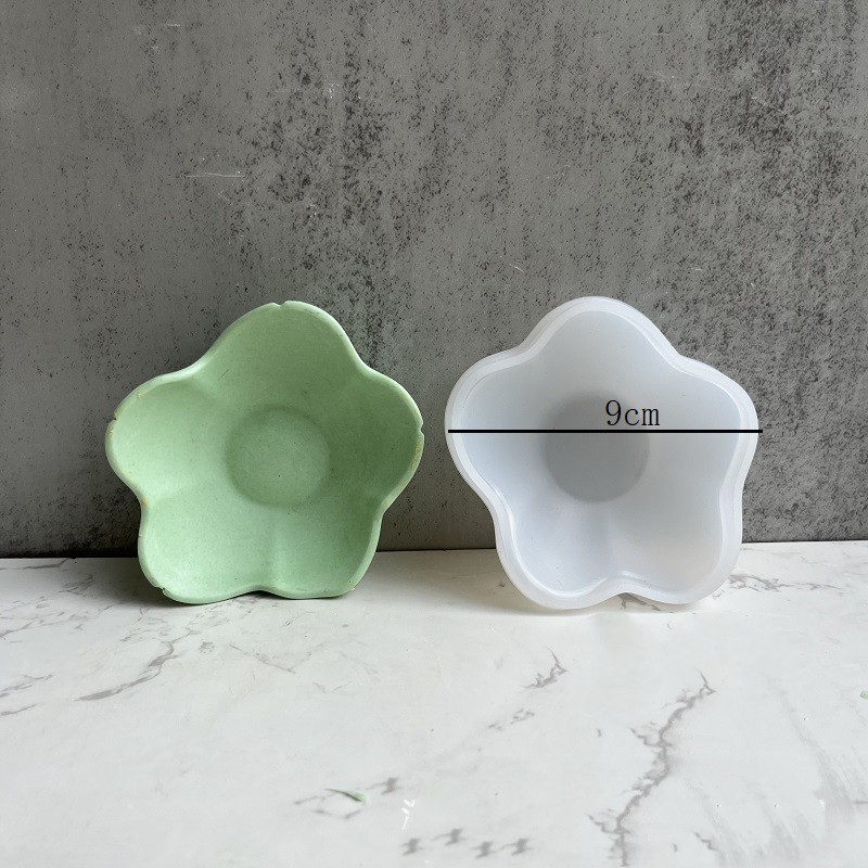 Petal Plate Dish Jewelry Plate - Resin Craft Ideas reseña y precio