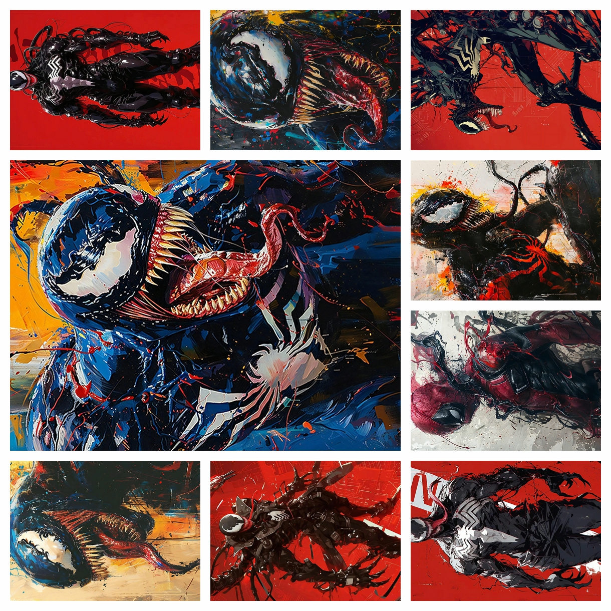Anime Marvel venom spider-man  - Resin Craft Supplies reseña y precio
