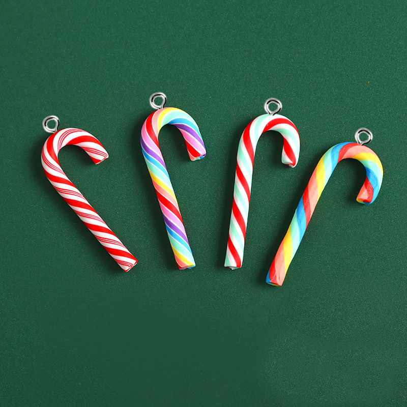 10pcs Cute Clay Christmas Pend - Resin Craft Projects reseña y precio
