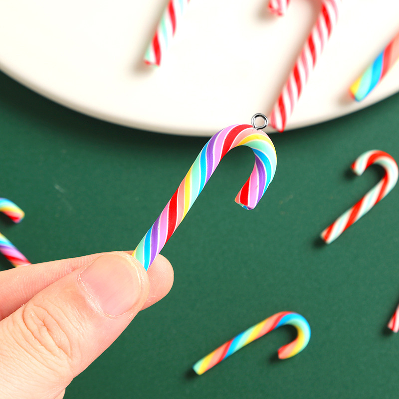 10pcs Cute Clay Christmas Pend - Resin Craft Projects reseña y precio