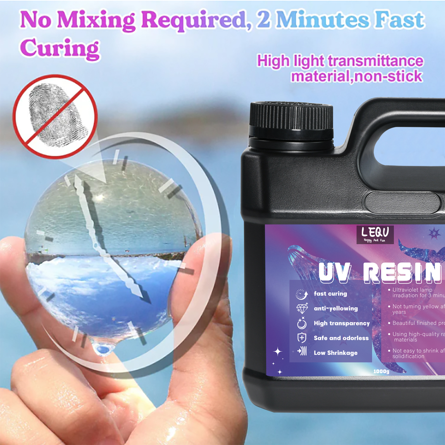 Bulk UV Resin Crystal Clear La - Epoxy Uv Resin Kit reseña y precio