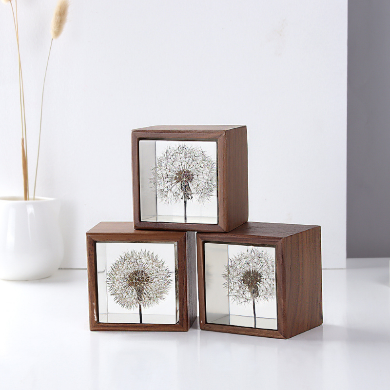 Dandelion preserved fresh flow - Flower Preservation Resin reseña y precio