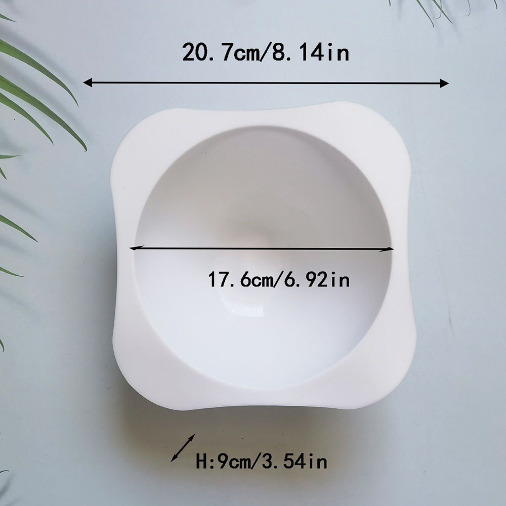 1/3pcs Large Silicone Hemisphe - Coaster Mold Round reseña y precio