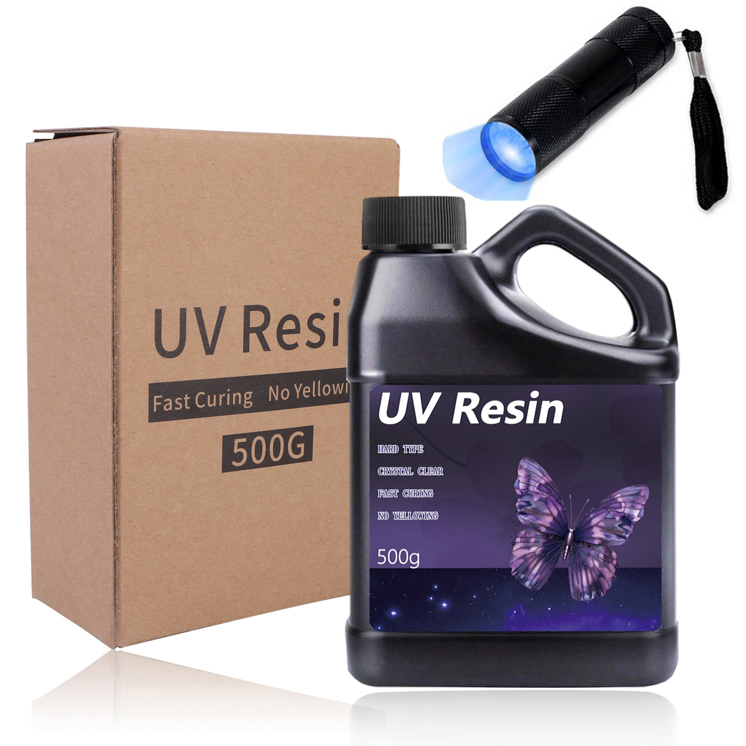 UV Resin-Bulk Upgraded Crystal - Epoxy Uv Resin Kit reseña y precio