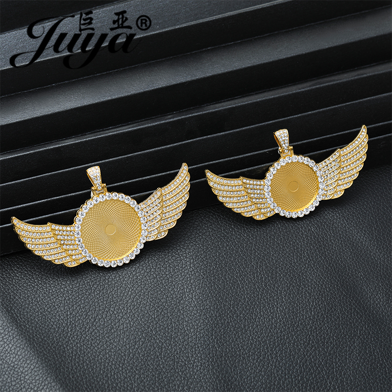 5PCS Blank Wings Pendant Setti - Bezels Set Pendant reseña y precio
