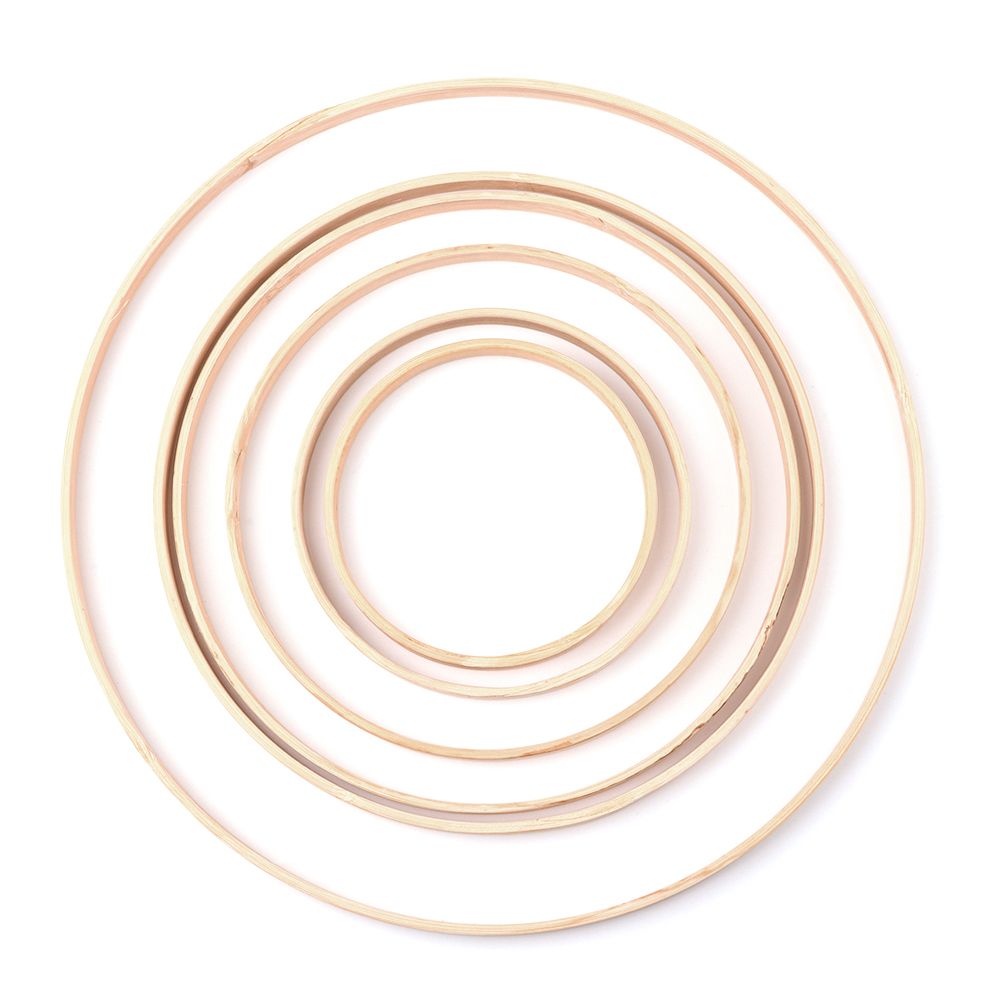 10Pcs 10/12/15/18/20/26cm Ring - Wood Ring Blank reseña y precio