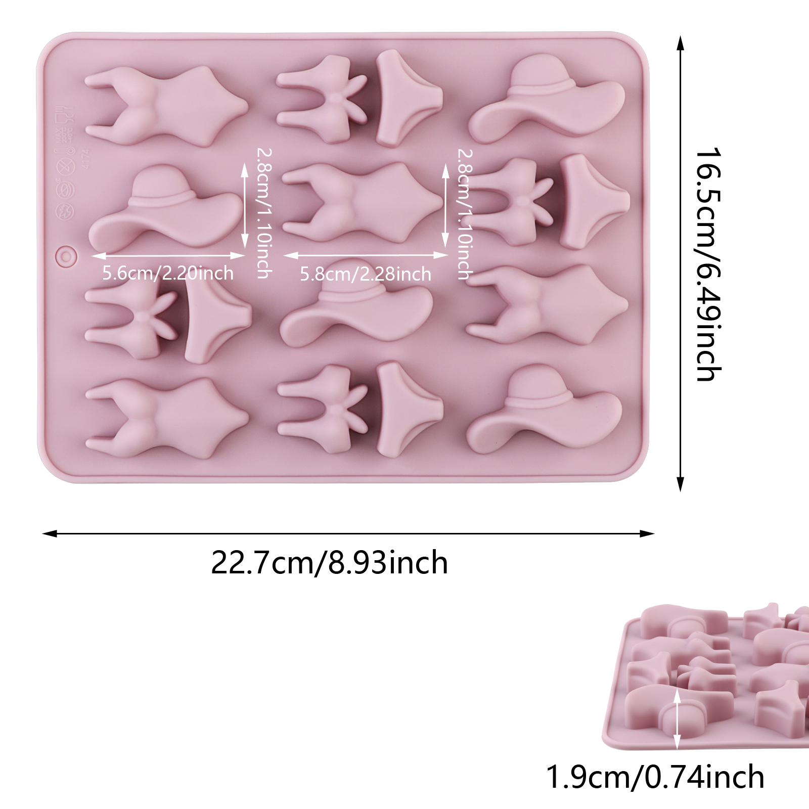 A Summer-Themed Beach Bikini M - Resin Craft Supplies reseña y precio