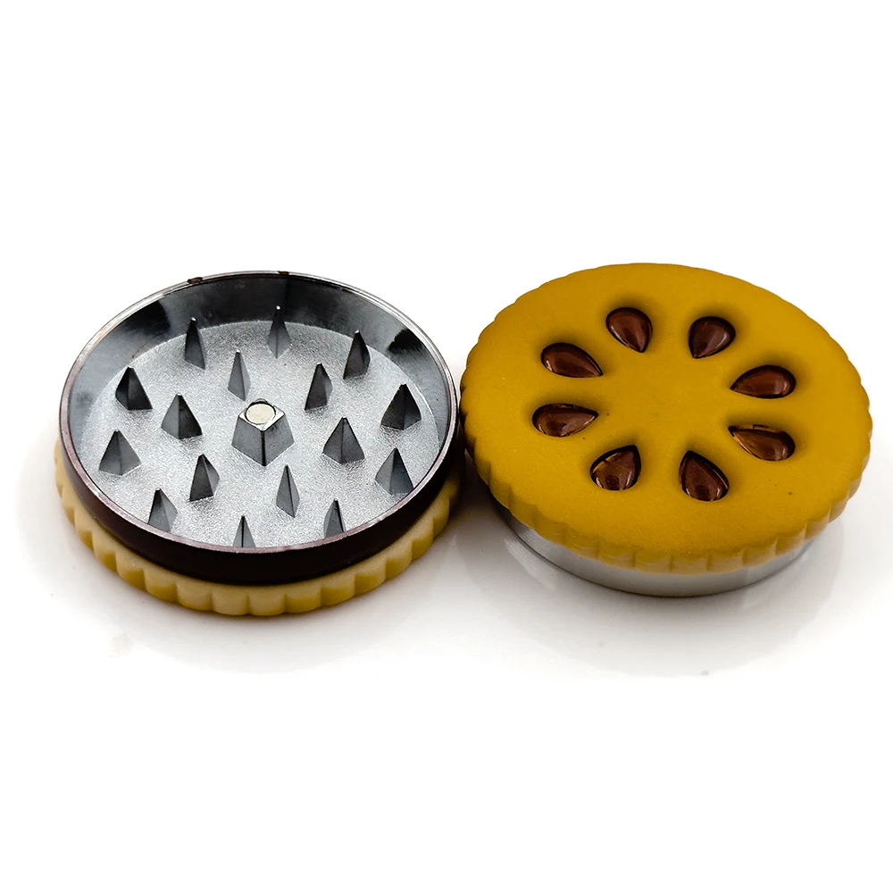 Cookie Metal Grinder Shape 55m - Dried Flower Bulk reseña y precio