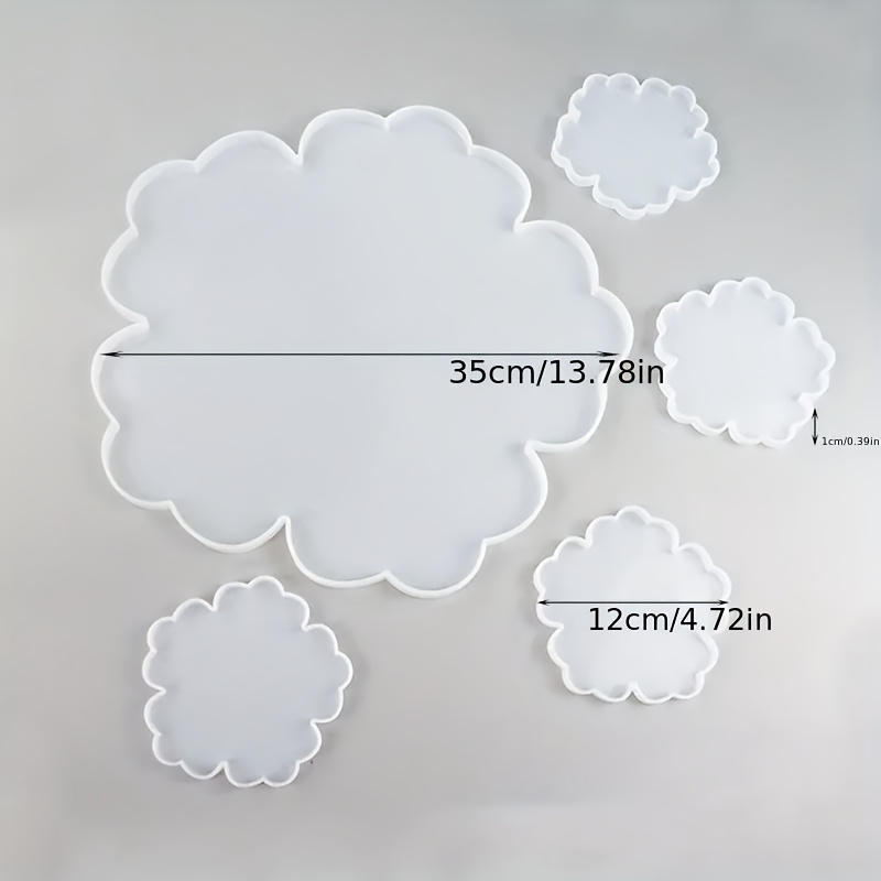 5pcs Mirror Large Flower Small - Flower Preservation Resin reseña y precio