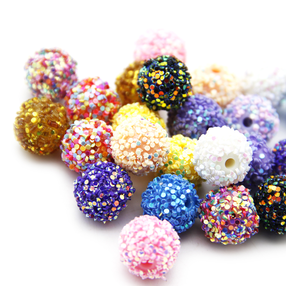 5pcs/pack Glitter Resin Beads, - Resin Glitter Pack reseña y precio
