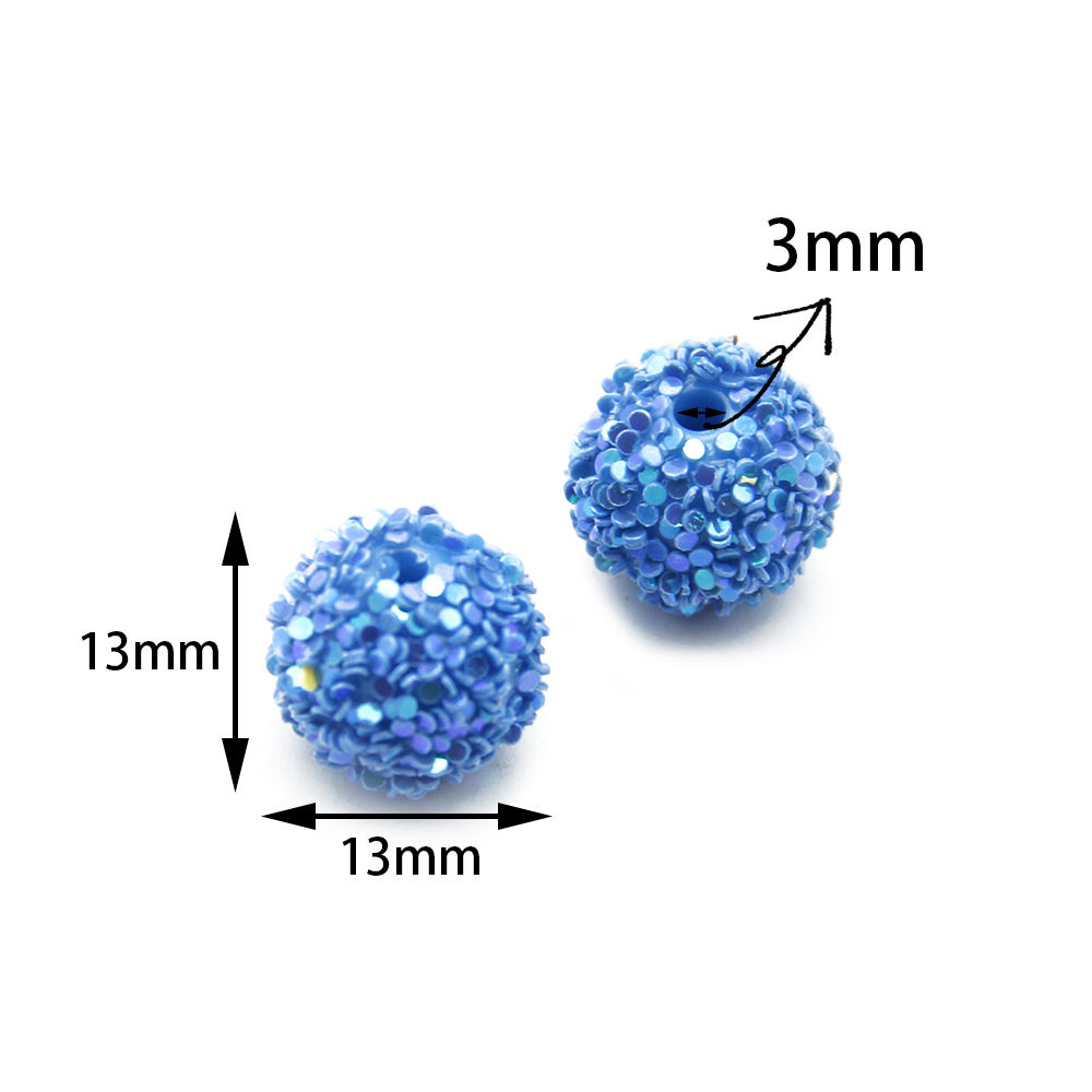 5pcs/pack Glitter Resin Beads, - Resin Glitter Pack reseña y precio