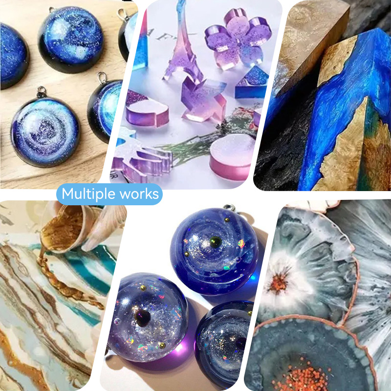 Starry Sky Epoxy Resin Pigment - Resin Jewelry Kit reseña y precio
