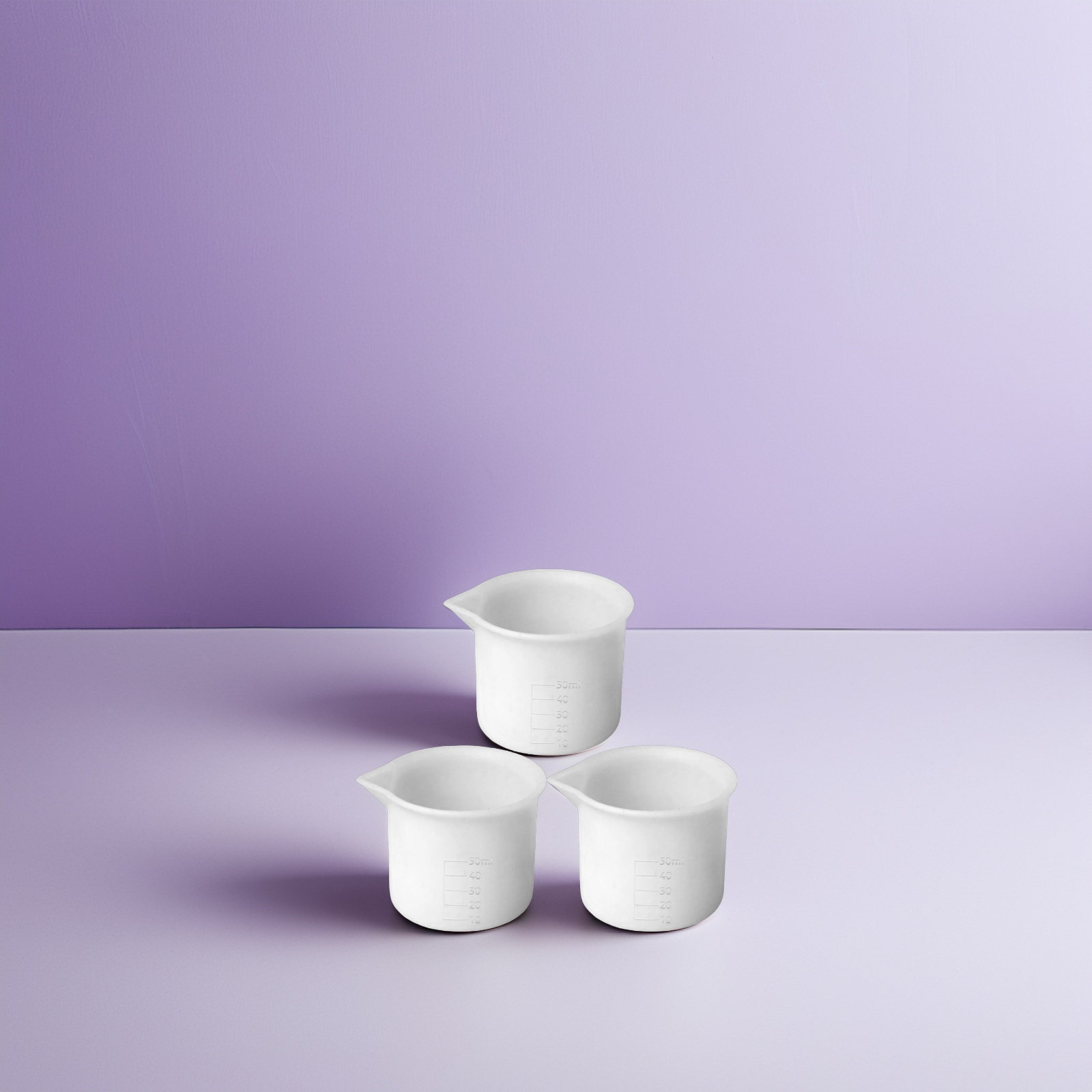 3Pcs 50Ml Silicone Measuring C - Mixing Cup Silicone reseña y precio