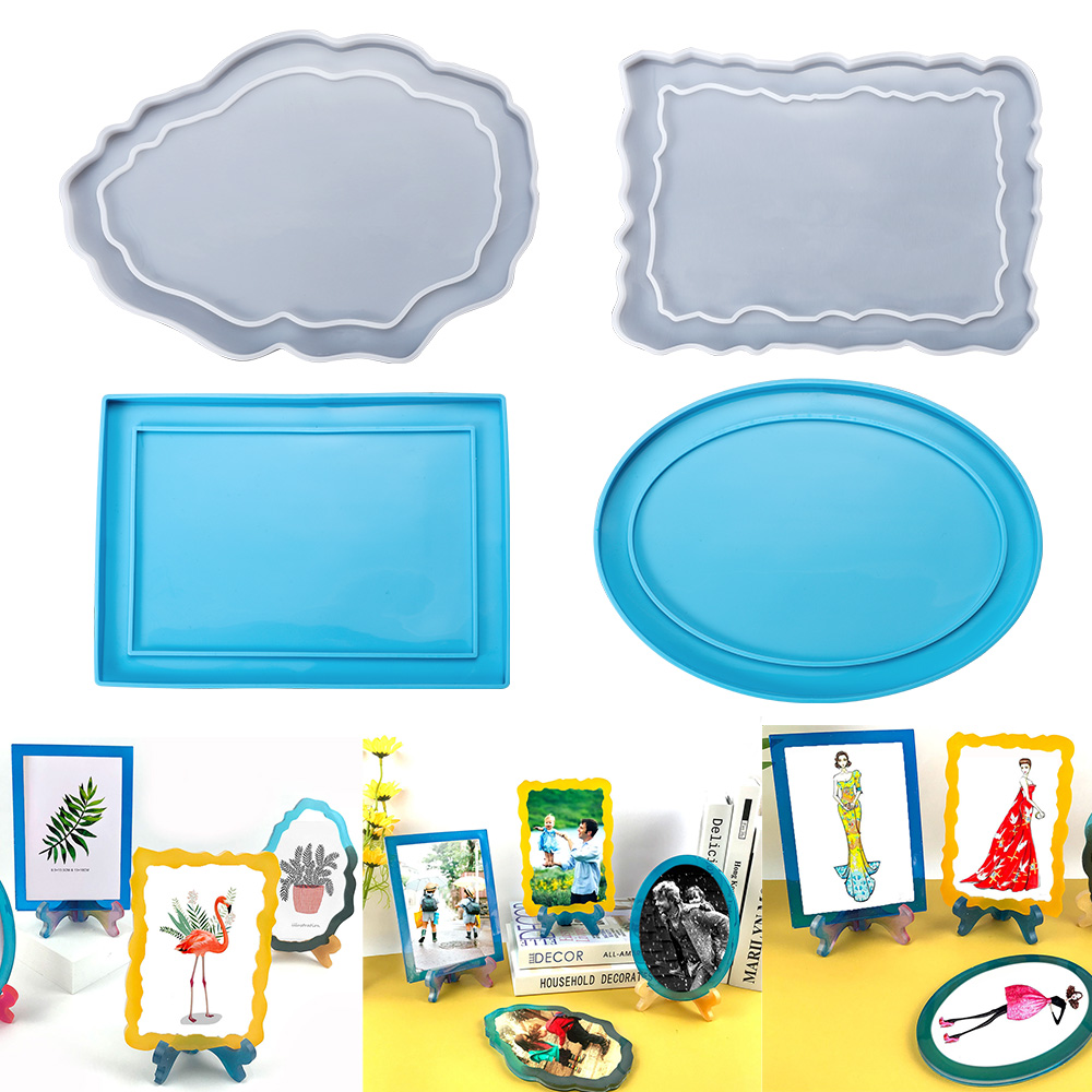 Rectangle Photo Frame Silicone - Resin Pigment Set reseña y precio