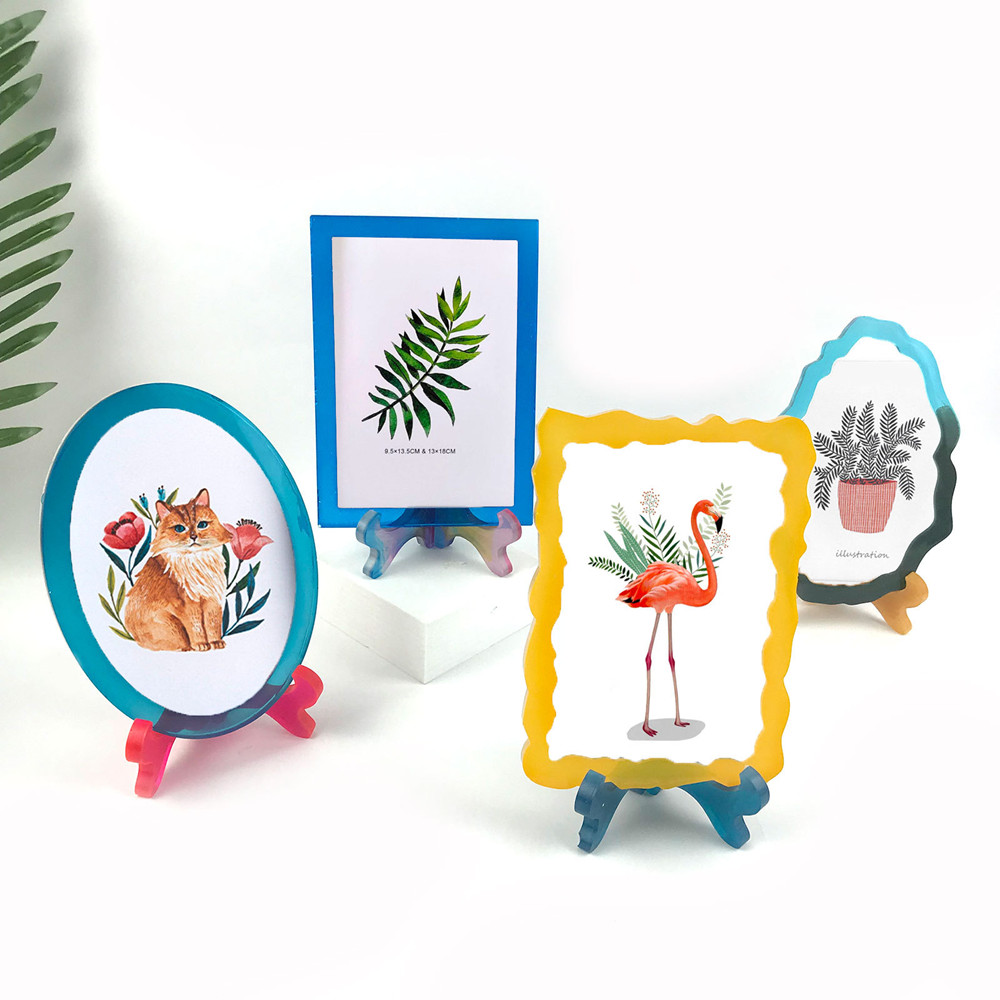 Rectangle Photo Frame Silicone - Resin Pigment Set reseña y precio