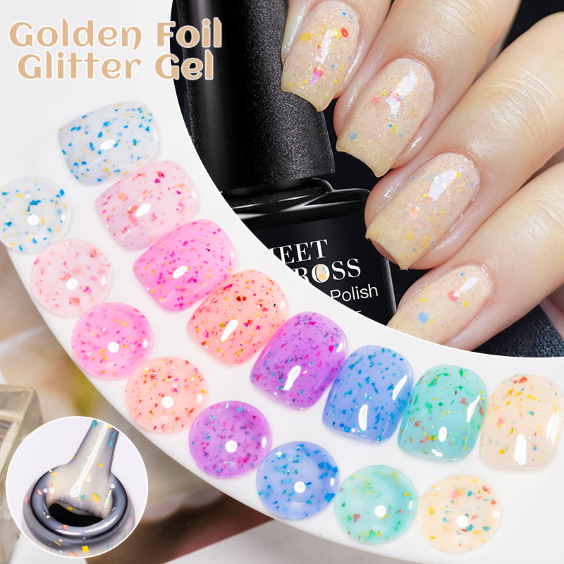 7ML MEET ACROSS Golden foil gl - Gold Foil Flakes reseña y precio