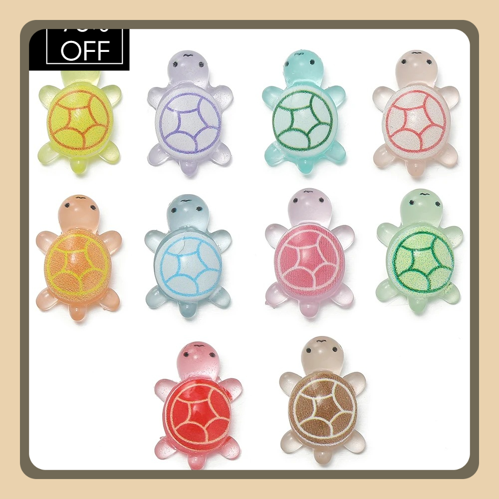 10pcs/lot Mini Resin Sea Turtl - Resin Crafts Diy reseña y precio