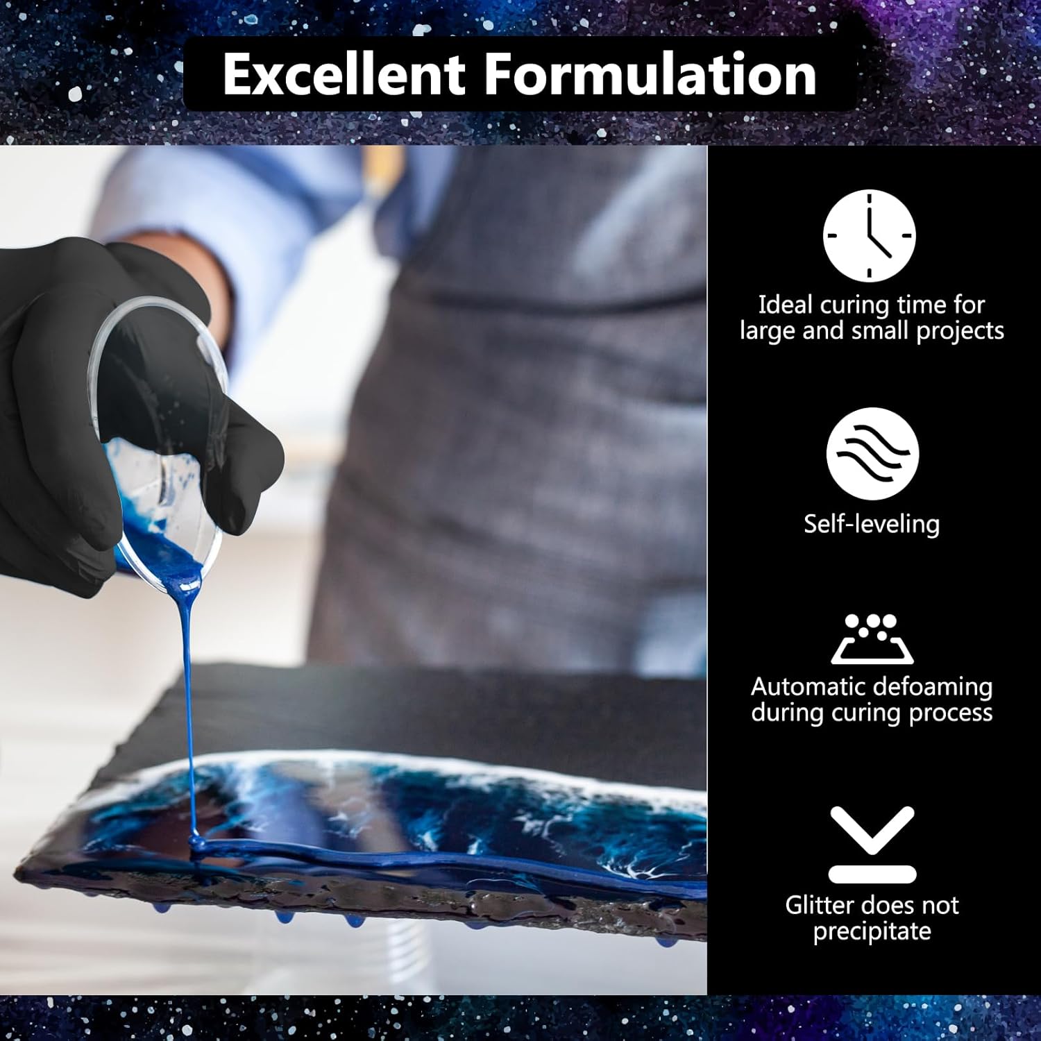 Crystal Clear Epoxy Resin Kit  - Resin Jewelry Kit reseña y precio