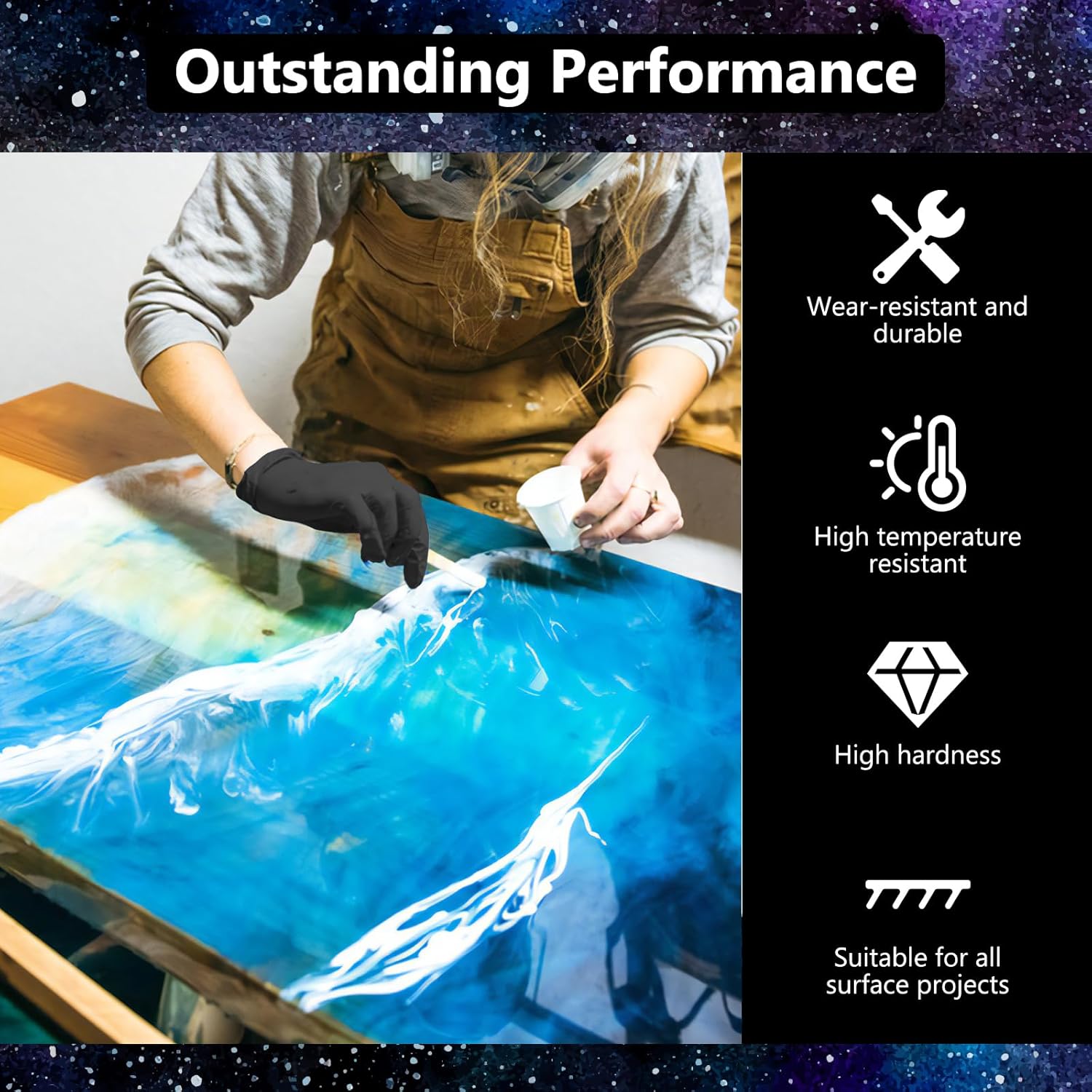Crystal Clear Epoxy Resin Kit  - Resin Jewelry Kit reseña y precio