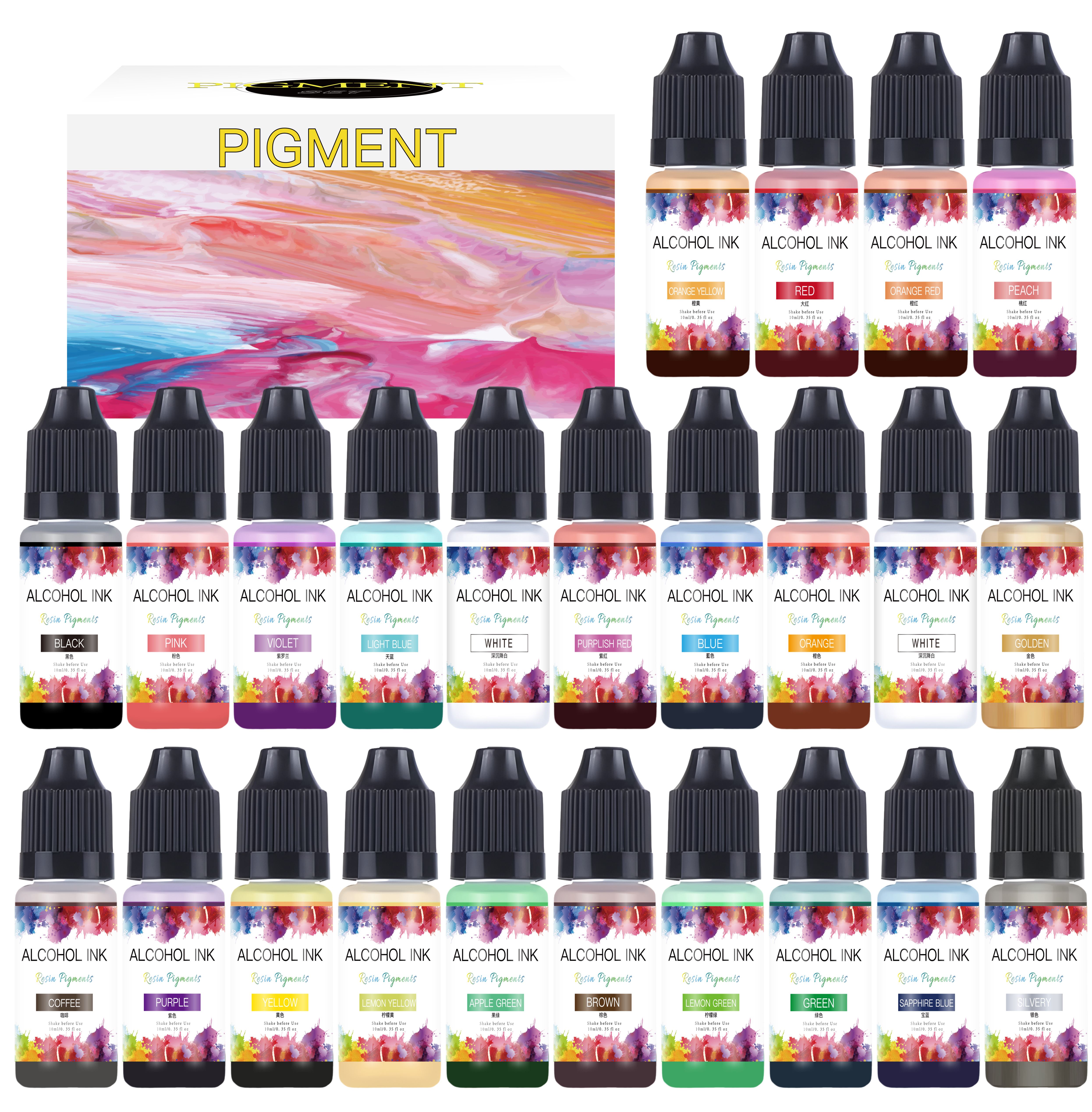 10ml Alcohol Ink Art Epoxy Res - Epoxy Uv Resin Kit reseña y precio