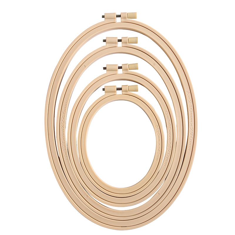 Imitation Bamboo Plastic Oval  - Wood Ring Blank reseña y precio