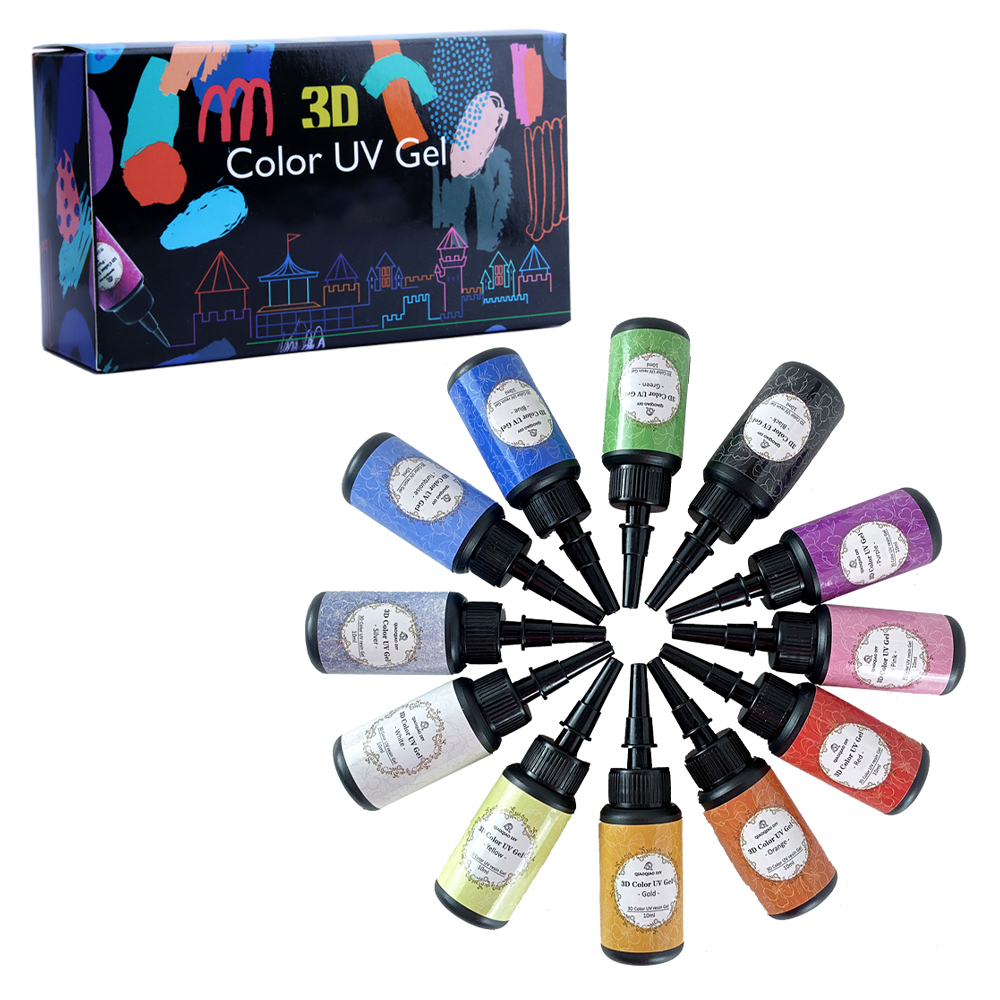 12 Colors UV Epoxy Resin, 3D C - Epoxy Uv Resin Kit reseña y precio