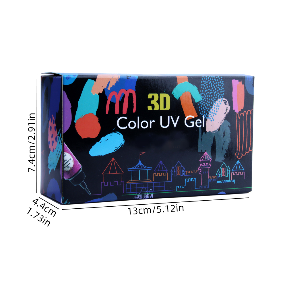 12 Colors UV Epoxy Resin, 3D C - Epoxy Uv Resin Kit reseña y precio