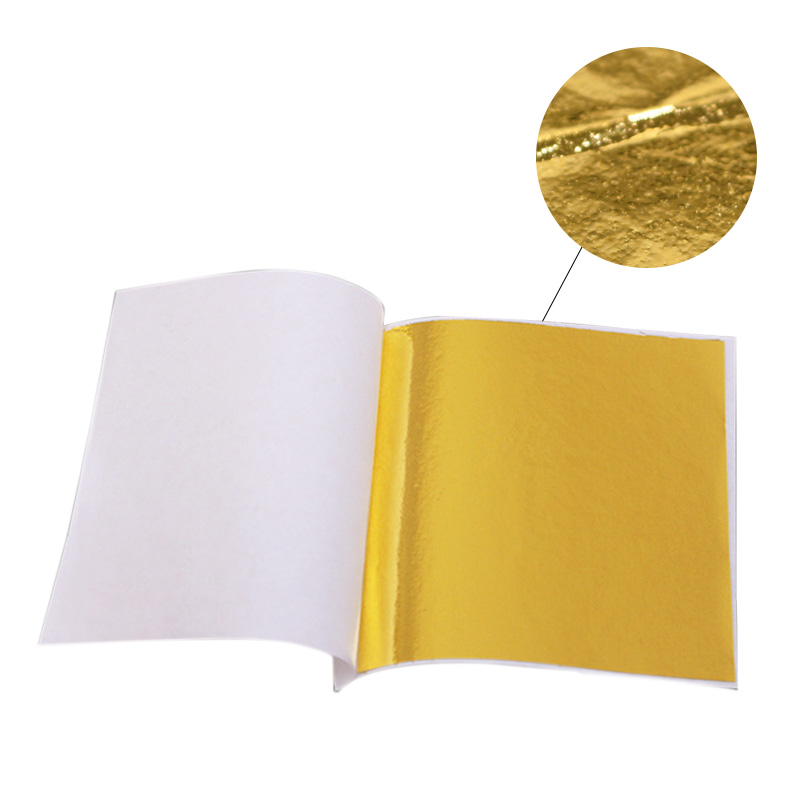 100pcs Imitation Gold Sliver L - Gold Foil Flakes reseña y precio