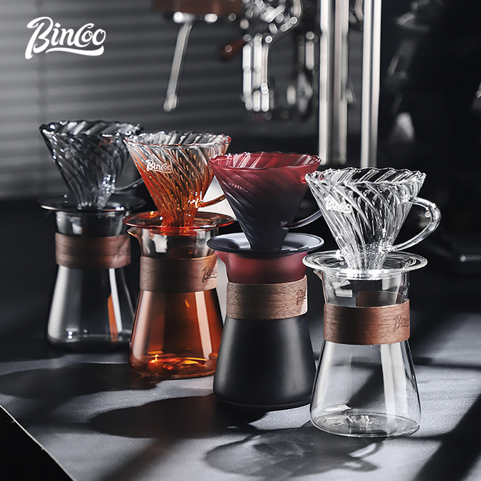 Bincoo Pour Over Coffee Maker  - Mixing Cup Silicone reseña y precio