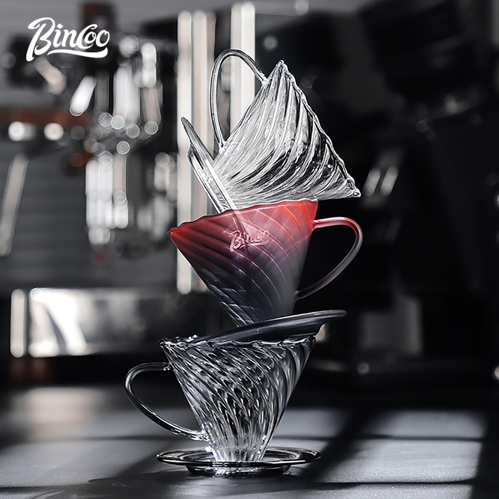 Bincoo Pour Over Coffee Maker  - Mixing Cup Silicone reseña y precio