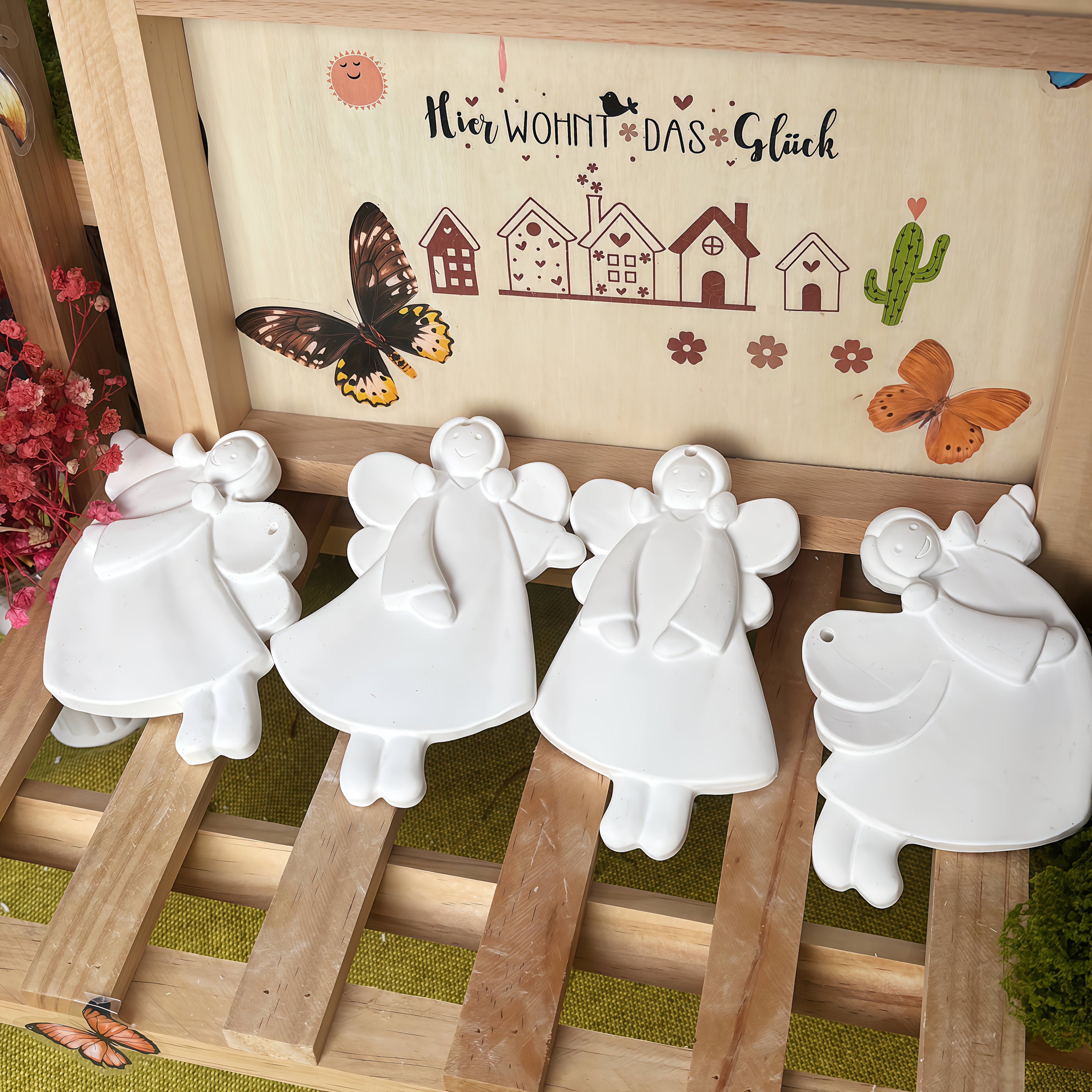4pcs Angel Pendant Mold, Resin - Resin Craft Ideas reseña y precio