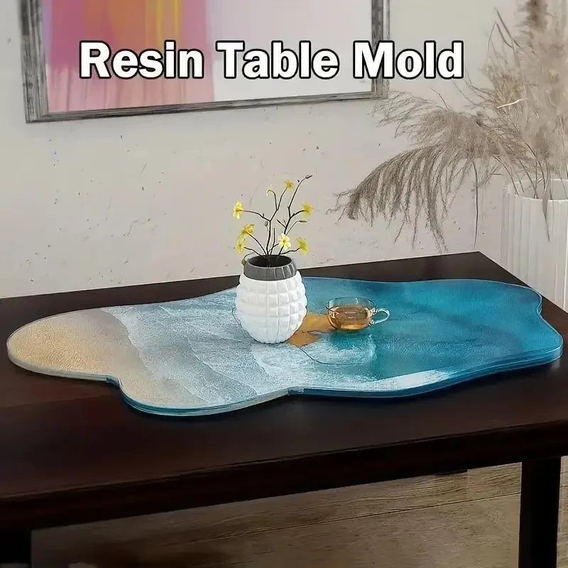 2026-Large 61cm Irregular tray - Resin Ocean Wave Mold reseña y precio