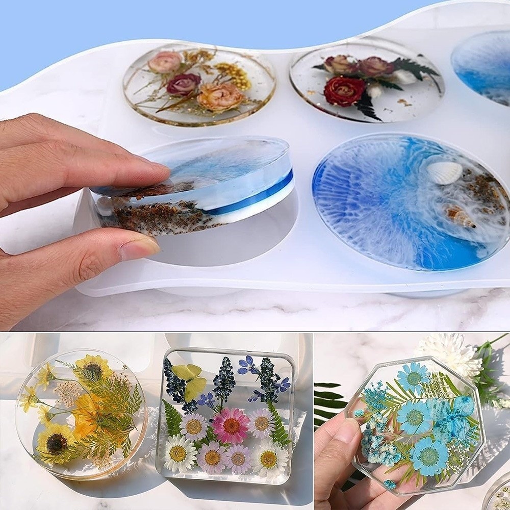 Creative Coasters Silicone Mol - Coaster Mold Round reseña y precio