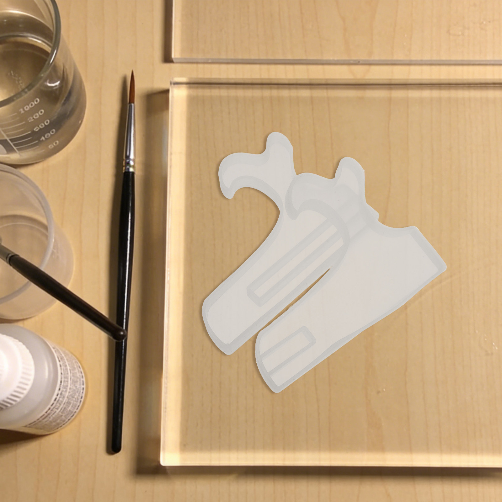 1Set Clear Silicone Frame Mold - Resin Craft Workshop reseña y precio