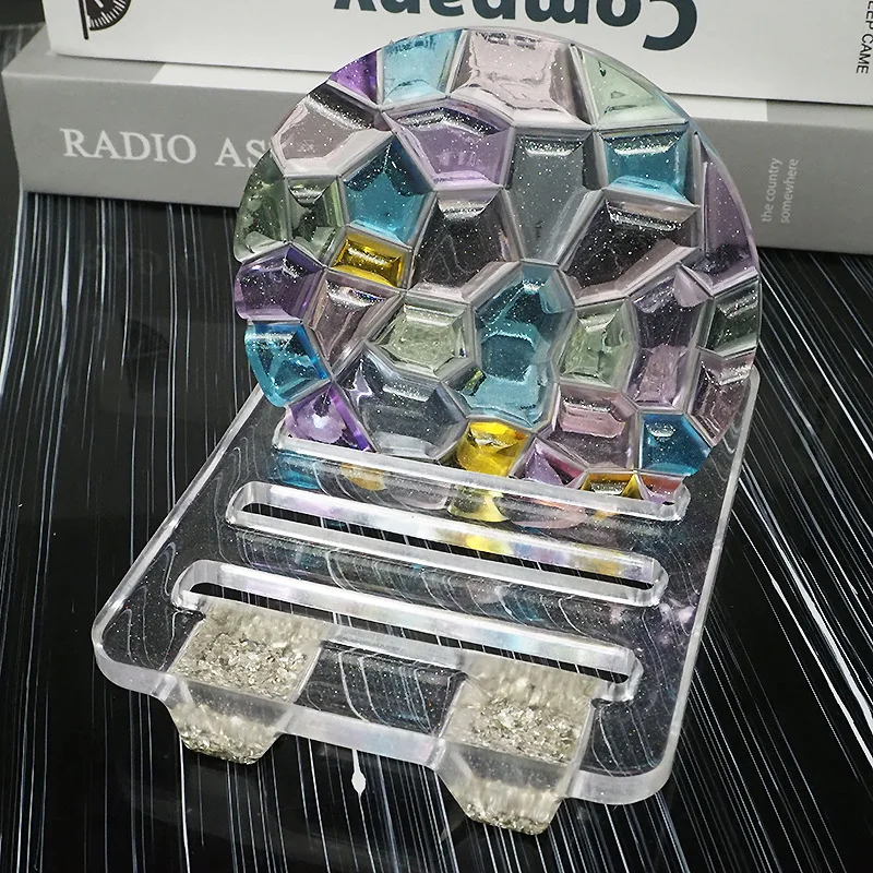 DIY Crystal Epoxy Mold Wave Di - Coaster Mold Round reseña y precio