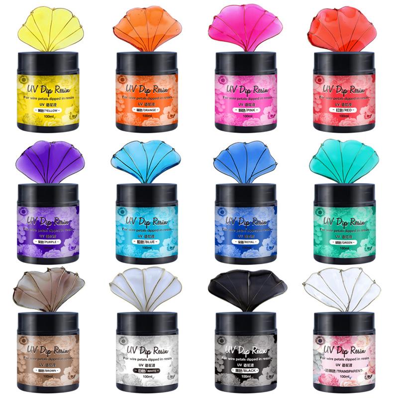 100ml UV DIP Resin Glue For Wi - Flower Preservation Resin reseña y precio