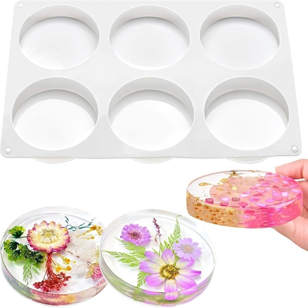 Creative Coasters Silicone Mol - Coaster Mold Round reseña y precio