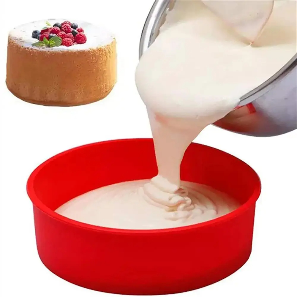 Silicone Cake Mold 4/6/8Inch R - Coaster Mold Round reseña y precio
