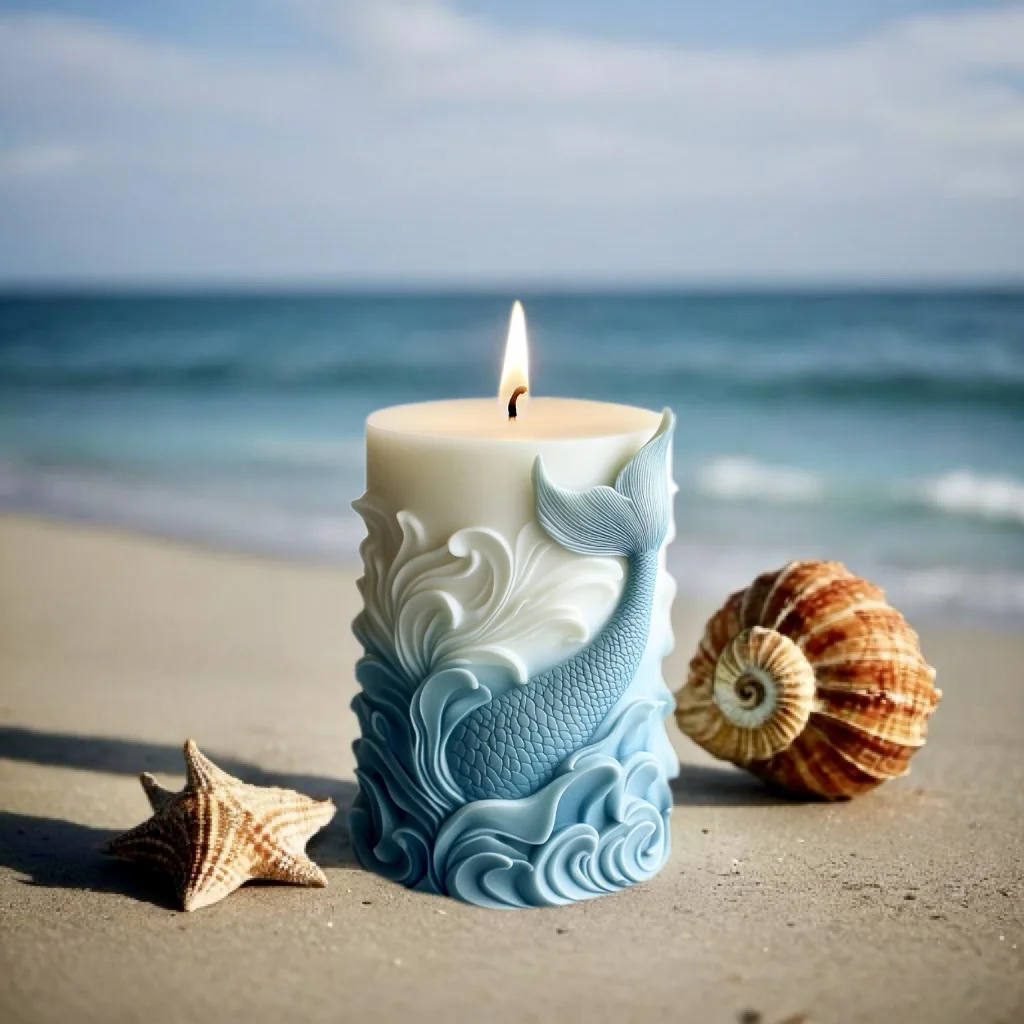 2024 ocean wave foam cylindric - Resin Ocean Wave Mold reseña y precio