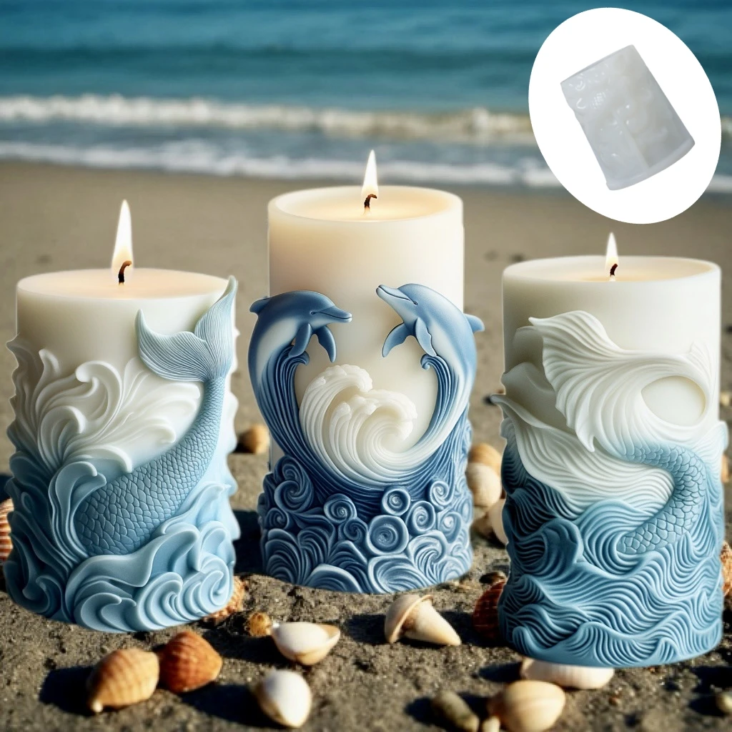 2024 ocean wave foam cylindric - Resin Ocean Wave Mold reseña y precio