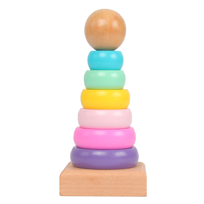 Children Rainbow Tower Ferrule - Wood Ring Blank reseña y precio