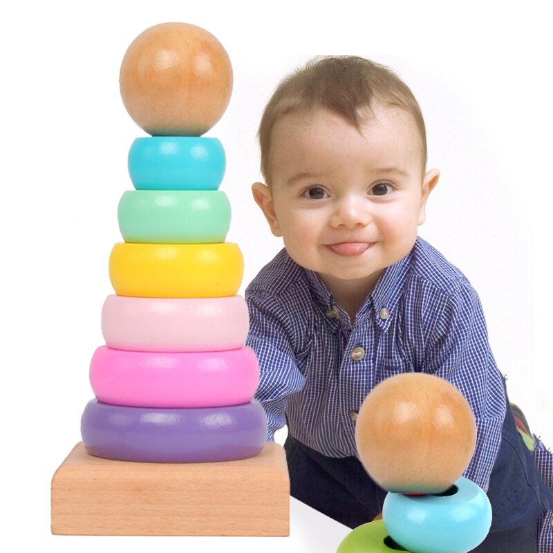 Children Rainbow Tower Ferrule - Wood Ring Blank reseña y precio