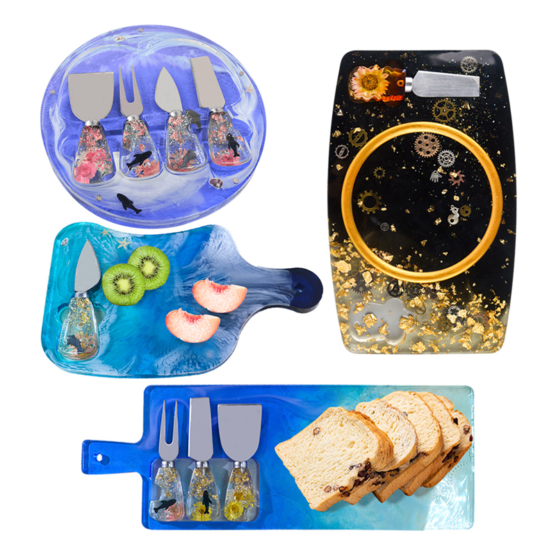 DM379 Knife And Fork Handle Re - Flower Preservation Resin reseña y precio