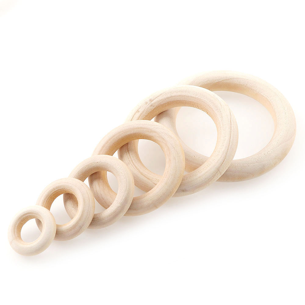 Unfinished Wooden Rings 20-60m - Wood Ring Blank reseña y precio