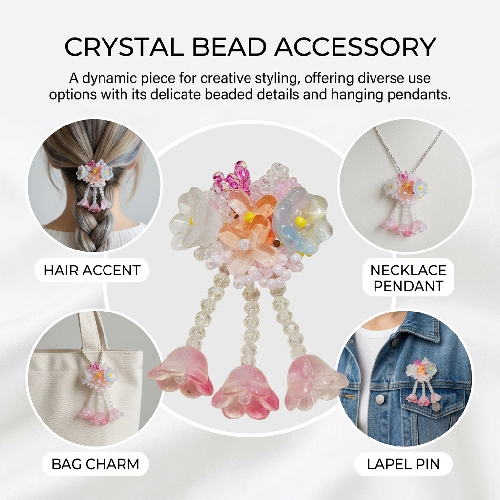 Resin Crystal Flower Tassel Pe - Flower Preservation Resin reseña y precio