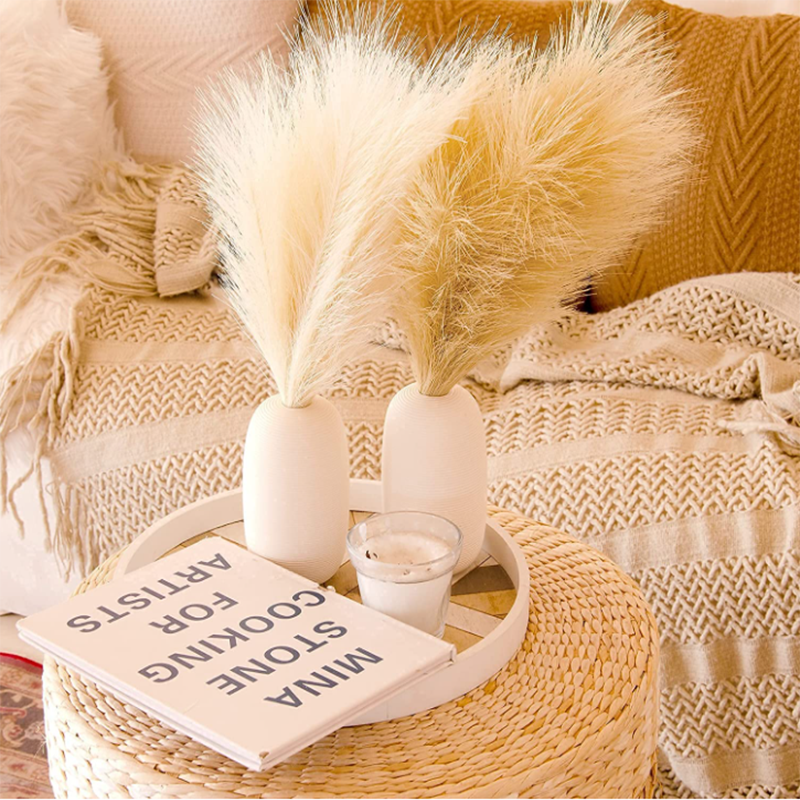 10Pcs Artificial Pampas Grass  - Dried Flower Bulk reseña y precio